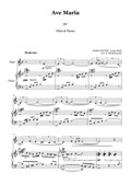 Giulio Caccini - Ave Maria - for flute & piano
