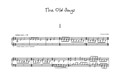 The Old Songs for piano