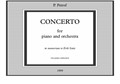 Concerto for piano and orchestra 'in memoriam to Erik Satie' (2 piano reduction)