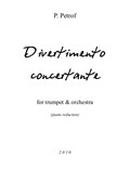 Divertimento Concertante for Trumpet & Orchestra (piano reduction)