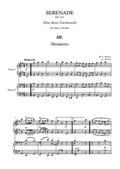 W. A. Mozart - Serenade 'Eine kleine Nachtmusik' for piano 4 hands - III. mov