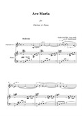 Giulio Caccini - Ave Maria - for clarinet & piano