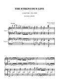 Joplin - The Strenuous Life - piano 4 hands