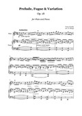 C. Franck - Prelude, Fugue & Variation - Flute & Piano
