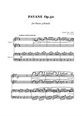 Faure - Pavane - Piano 4 Hands