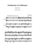 Grieg - Wedding-day at Troldhaugen - 1 piano 4 hands, score and parts