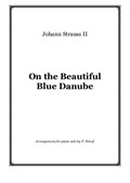J. Strauss II - On the Beautiful Blue Danube - piano solo