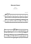Dvorak - Slavonic Dance - 1 piano 4 hands