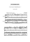 Mascagni - Intermezzo from the opera 'Cavalleria Rusticana' - 1 piano 4 hands