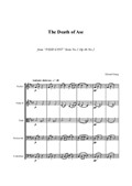 Grieg - The Death of Ase - string orchestra - score and parts