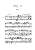 Elgar - Serenade - piano solo