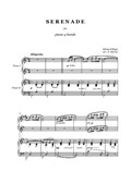 Elgar - Serenade - piano 4 hands