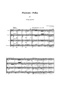 J. Straus - Pizzicato Polka - string quartet - score and parts