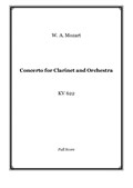 Mozart - Clarinet Concerto - full score
