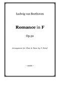 L. van Beethoven - Romance in F - Flute and Piano