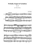 C. Franck - Prelude, Fugue and Variation - Violin and Piano