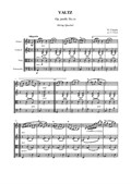Chopin - Waltz No.11 - String Quartet - Score and parts