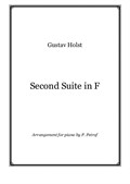 Holst - Second Suite in F - piano solo