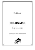 Chopin - Polonaise - 1 piano 4 hands