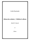 Cecile Chaminade - Album des enfants (Children's album) Book II - piano solo
